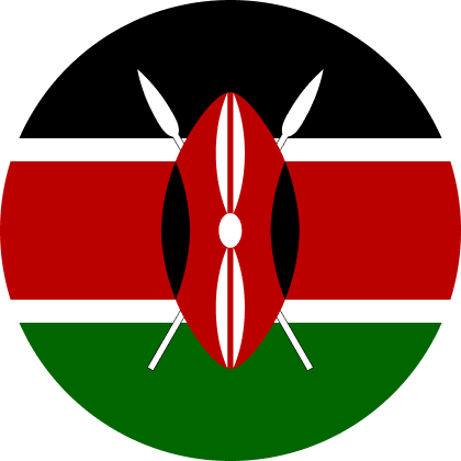 علم كينيا للمشجعين عند التجوال