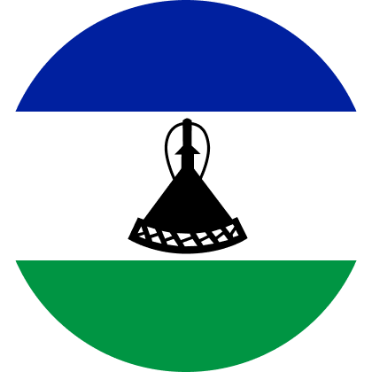 Lesotho Flag for Fan Roaming