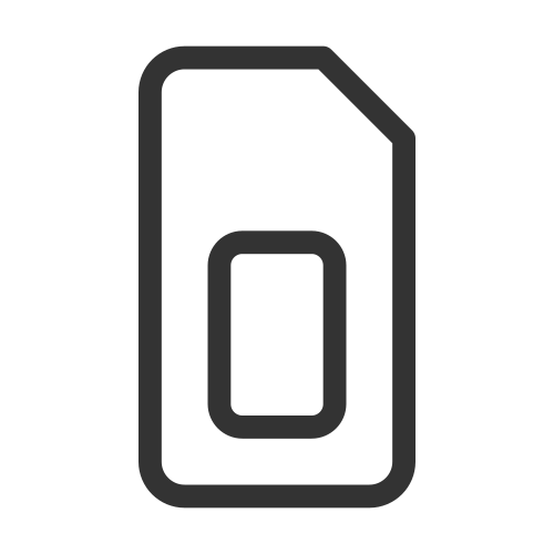 Sim Card Symbol for IoT