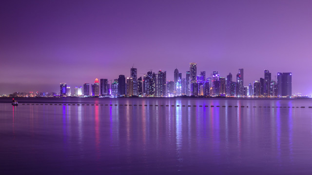 qatar skyline