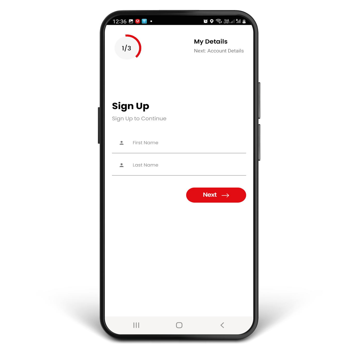 Vodafone Qatar Sign Up Form for Smart Tracker
