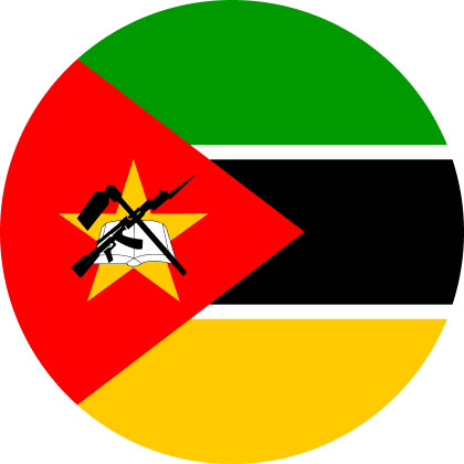 Mozmbique Flag for Fan Roaming