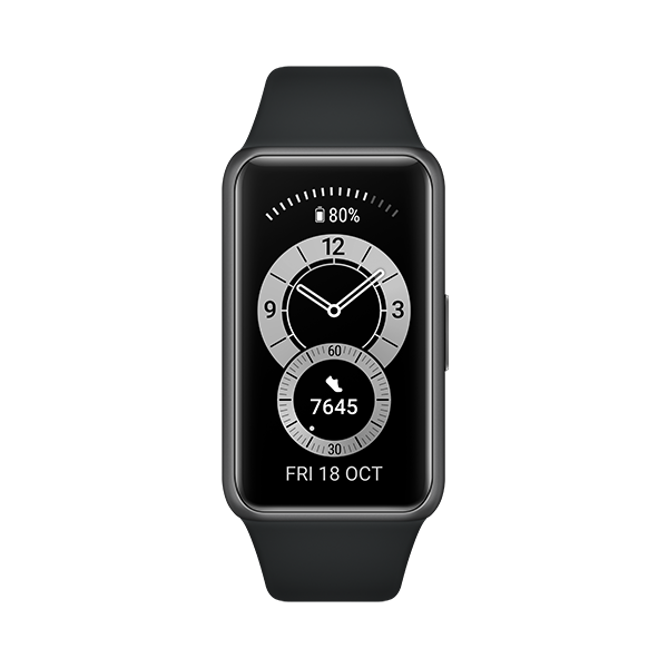 Vodafone Qatar Huawei Watch Band 6 Graphite Black Product