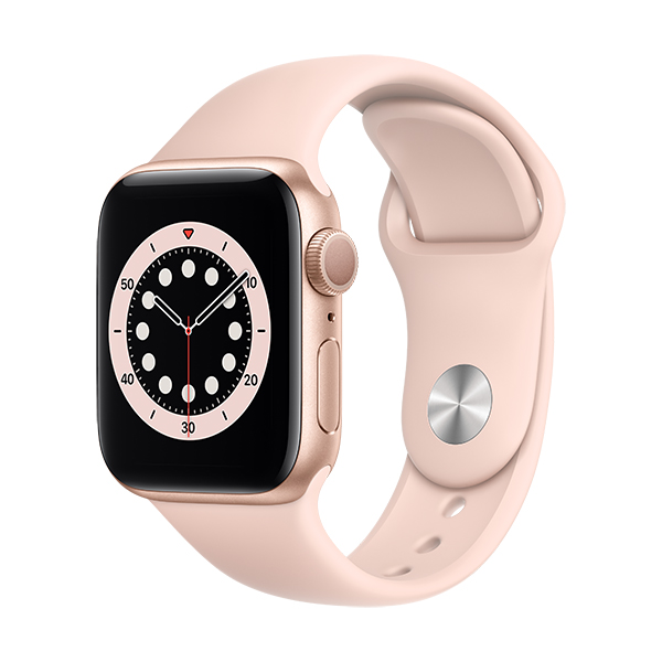 Aluminum gold apple sales watch series 6